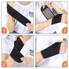 Support du poignet 1 paire Auto-chauffage de protection contre la ceinture magnétique Thérapie magnétique Santé Santé Arthritique Relief Pain Heat Braveur