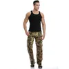 Erkekler Pantolon 2022 Yüksek Kaliteli Erkek Kargo Gündelik Gevşek Çok Cep Askeri Uzun Pantolon Erkekler Camo Joggers Plus Boyut 28-40