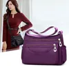 Abendtaschen Dame Multilayer Schulter Messenger Bag Licht Tuch Rucksack Oxford Frauen Leinwand Große Kapazität Mutter