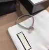 Frauen Perlen Anhänger Hohe Qualität Klassische Brief Armbänder Mode Einfachheit Unisex Schmuck Armband Memorial Da252e