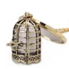 Réfreentes d'air de sublimation de pendentif vierge Fraignage thermique Rassisseur de bricolage personnalisé Pendants ronds Pendants Bird Cage GCB16601