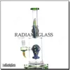 Кальяны уникальный глаз Perc Glass Bong Stright Pright для сухой травы.