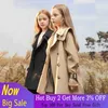 Coat Spring Autumn Girls Jacket Children Outerwear Long Sleeve Kids Clothes Jackets For Teeny Girl Trench 4-14Y