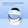 Sangle de tête de lunettes 3D pour Oculus Quest 2 VR M2 F2 Casque à réglage réglable pour Oculus Quest 2 Accessoires Mont Padding Vr Stand Casque 221025