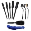 Car Sponge 10pcs Detailing Brush Set Automotive Detail Brushes For Cleaning