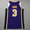 Men LeBron 23 6 James LA Basketball Jerseys Anthony 3 Davis 8 24 KB BRYANT Russell 0 Westbrook Stitched Maillots de basket With No 6 Patch Bill Russell