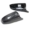 Real Carbon Reviewing Mirror Caps for BMW Replacemnet X5/X6 E70/E71 Horn Style Rearview Mirror Housing Cover