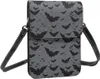 Duffel Bags Small Crossbody For Women Halloween Bats Phone Passport Cellphone Wallet Purse