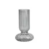Wazony nordycki minimalistyczny kreatywny szklany wazon przezroczysty wodoodporny pojemnik na kwiaty ozdoby salonu dekoracje domu