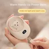 Kreative neue Handwärme Schatzladung Schatz Digitale Display Temperaturkontrolle doppelseitige Heizung USB Mobile Power warmes Baby