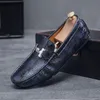 Men de mode British Love PU Pure Color Simple Classic Diverse Business Positive Chaussures Ad340-1