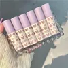 Lip Gloss CIOV Purple Tube Mud Matte Lipstick Non-stick Cup Glaze Soft Lasting Waterproof Red-brown Tint Pigment Makeup