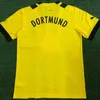 Fotbollströjor Hemkläder Dortmund Jersey Short Sleeve Football Shirt Mullen Azar Sports Training