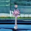 Décorations intérieures Pendentif de voiture coréenne Ornement Lady Rétroviseur Crystal