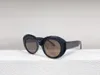 Occhiali da sole ovali 0235s Havana Brown Lens Donna Sunnies Summer outdoor UV400 Eyewear con scatola