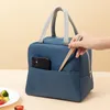 Storage Bags Thermal Insulated Bag Lunch Box For Women Portable Fridge Tote Cooler Handbags Kawaii Food Work