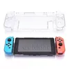 Dockable Crystal Cases Split transparante anti-scratch beschermende schaalbedekking slanke kast voor Nintendo Switch Console