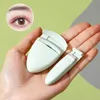 2pcs Mini Portable Eyelash Curler Plastic Eyes Cosmetic Makeup Tools Step Small Eye Lash Tweezer Clip