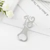 50PCS Event Party Supplies 18th Design Silver Bottle Opener Wedding Anniversary Gift Beer Opens in Gift Box Birthday Keepsake