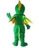 Dinosaur Fire Breathing Dragon Mascot Costume Fancy Party Dress Dress Halloween Carnival Trajes Tamanho do adulto