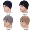 Beanie / Skull Caps Marca Inverno Cappello lavorato a maglia Skullies Berretti Uomo Cappelli invernali per uomo Cap Bonnet Mask Warm Male Solid X Women Winter Beanie Hat Cap T221020