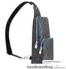 Designer Cross Body N40008 Avenue Sling Bag Männer Blau schwarze Rucksäcke zeigt oxidierte Leder -Geschäft Handtaschen Totes Messenger