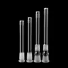 Verre Down Str￨me Diffuseur 2 "￠ 6" Accessoires de fumer 14 mm 18 mm Low haut profil m￢le adaptateur de tige du bas pour le tuyau de bang en verre