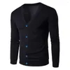 Maglioni da uomo Maglione Cappotto Cardigan tutto abbinato Vintage Classico delicato sulla pelle Vestibilità slim calda