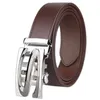 Belts 2022 Fashionable Luxury Men Automatic Alloy Buckle Male Belt Genuine Cowskin Leather Golf Plus Size 130cm2140768