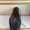 Rhinoceros Horn Black Mens Shoe Man Platform Designer Loafers Lace Up Mans Derby Shoes