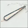 Клипы для волос Barrettes Shiny Barrettes Crystal Hairclips Hairpins для волос женщин Geometirc Accessory