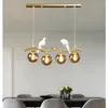 Żyrandole ly Nordic Vintage Lights Lights Porthern Europe Industrial Bird Lightings for Cafe Bar Retro Edison Loft Lams