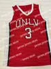 Koszulki do koszykówki Custom UNLV Rebels College Koszulki do koszykówki 2 Donnie Tillman 3 Amauri Hardy 13 Bryce Hamilton 34 Cheikh Mbacke