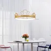 シャンデリアモダンレストランライトラグジュアリーノルディックベッドルームLEDシャンデリア照明キッチンフィクスチャーラスタークリスタルハンギングランプ
