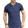 Men's T Shirts Plus Size 11XL 150kg Short Sleeve T-shirt Men Chinese Style Summer Mens Tshirt Vintage V-neck Home Casual Tees Khaki 140KG