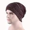 Casquettes de balle Bonnet tricoté Bonnet chaud pour homme Hip Hop chapeaux d'hiver unisexe couleur unie Bonnet décontracté bonnets automne adultes