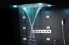 Luksusowy zestaw prysznicowy wbudowany sufit deszczowy głowica prysznicowa Multi Funkcja pilota LED Zmiana koloru LED Zmiana wodospadu krany nadwozia MAS5932822