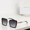 Nieuw modeontwerp mannen en dames zonnebrillen 55zs Cat eye square frame populaire eenvoudige stijl veelzijdige outdoor outdoor UV400 bescherming glazen