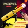 Massager Machine Gun Dildo Vibrator Telescopic G Spot Remote Control för kvinnor automatiska