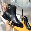 Women 'S Short Boots Martin Boots Office Bootss Autumn And Winter Leather Fashion Trend 011