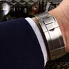 세라믹 베젤 mens 시계 시계 기계적 스테인리스 스틸 자동 움직임 녹색 시계 글라이딩 걸쇠 5ATM 방수 손목 시계 선물