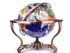 3D Crystal Gemstone Globe Home Office School Decoration Ornament