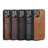 Rich Boss Wallet Leather PU Telefonfodral Skyddsskydd f￶r iPhone 14 13 12 Pro Max Samsung