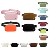 Lyx Designers Midjeväskor lululemen dam lulu bälte Väskor sport bumbag bröst yoga midjeväska handväska fanny pack clutch bum bag Nylon Cross Body Shoulder gymväska