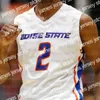 Basketball Jerseys Custom Boise State Broncos Basketball Jerseys Derrick Alston Justinian Jessup RJ Williams Abu Kigab Hobbs Hutchison