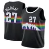 Nikola Jamal Murray Jokic Jersey Giannis 34 Antetokounmpo Jersey Mens Black 27 15 4 Jalen Green