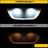 Andere Autolichter 2X LED-Rücknummer Nummernschildbeleuchtung Lampen Fehler für Sext Ibiza 6L Ab Altea Cordoba/Leon/Toledo III 20042009 Dro Dhq3W