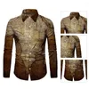 Men's Dress Shirts T-shirt Slim Men Top Single-breasted Buttons Great Anti-wrinkle