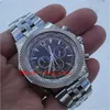 Luxury Wristwatches quartz chronography A25368 Gorgeous Black Dial Men Men's watch dress watches176I