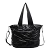 Evening Bags Large Capacity Women's Padded Space Tote Bag Down Fabric Shoulder Messenger For Women 2022 Female Purses And Handbags